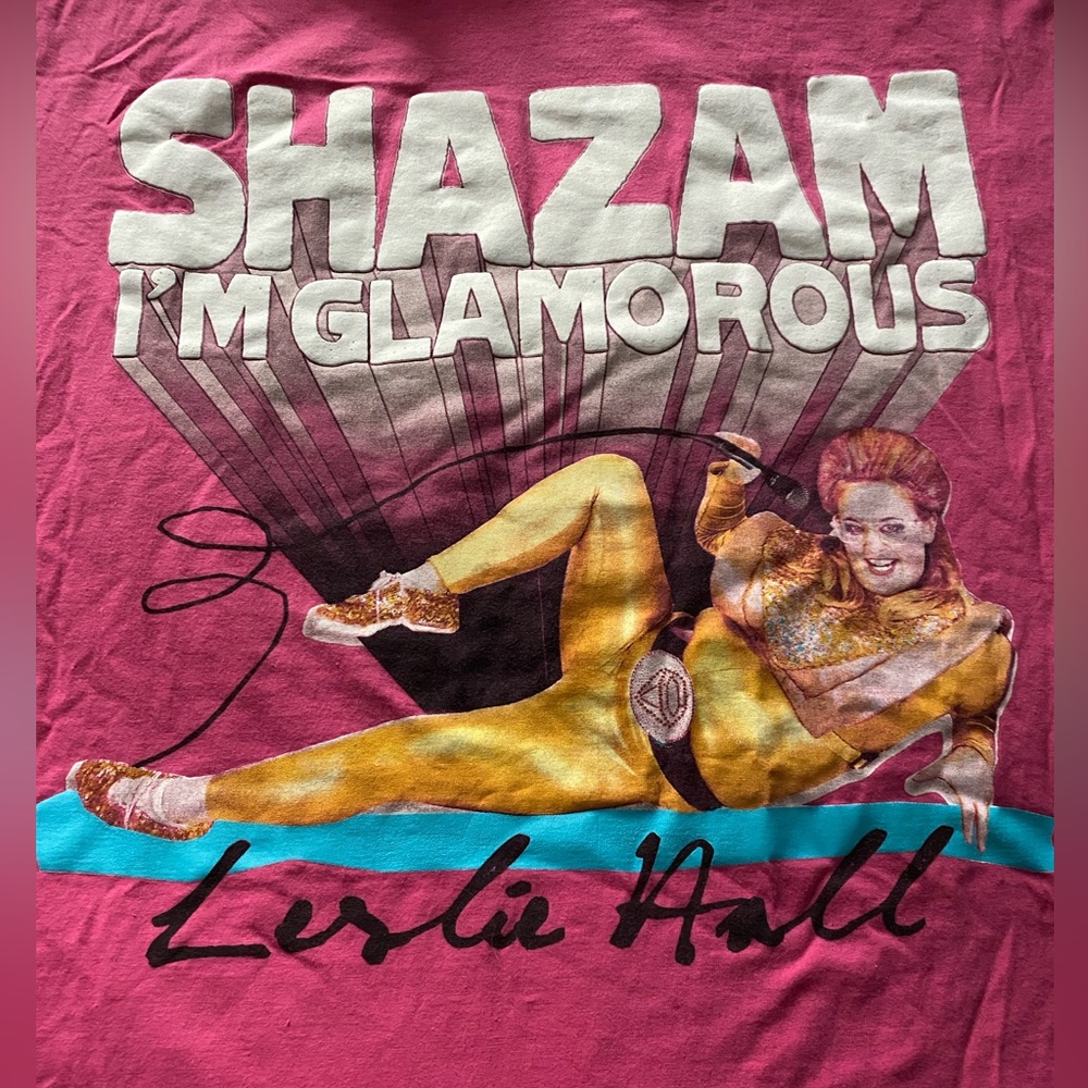 Leslie Hall “Shazam I’m Glamorous” Graphic | Unisex XL